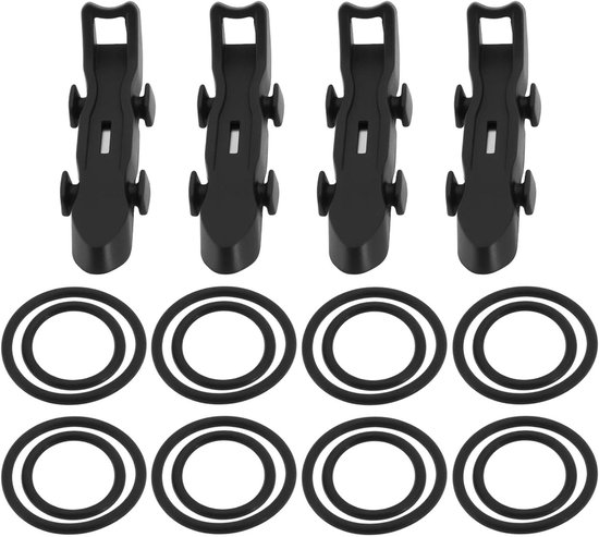 Allecto- Vislijn bewaarders - Ultimates - 4 stuks - dubbelgestreepte lijnbewaarders - compatibel met dunne en dikke Tenkara hengels van Merkloos