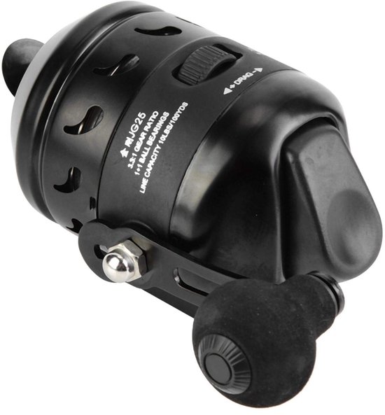 Allecto - Visserij-reel - Casting Spinning Reel - Zwart - Gesloten Vismolen - Geschikt voor Zee en Zoetwater Vissen - Lichtgewicht en Duurzaam van Merkloos