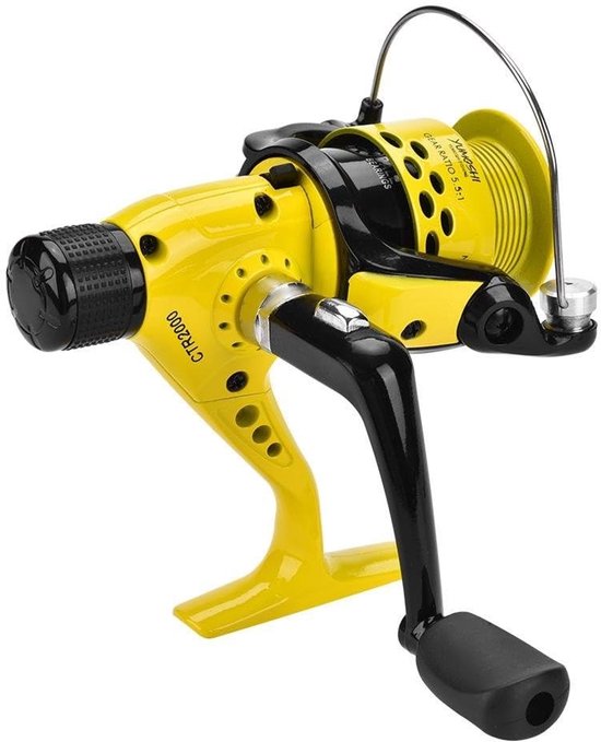 Allecto - Visserijmolen - Anti-corrosie - Lichtgewicht - Zout- en zoetwater - Spoel - Metaal - Heavy Duty - Geschikt voor vissen - Zilverachtig van Merkloos