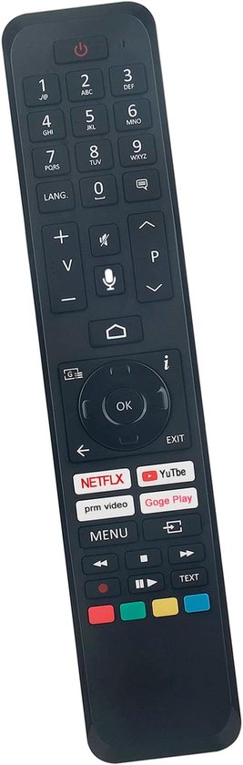 ALLIMITY CT-8563 RC45160 Voice Replce Remote Control Suitable for JVC Smart TV LT-43VA6900P LT-58VA8000 LT-65KQ800 - ShopVlot