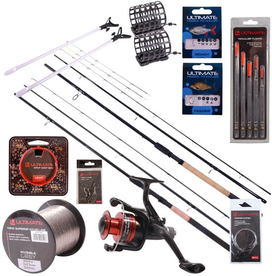 Allround Power Feeder & Match Set - Witvis Set van Merkloos