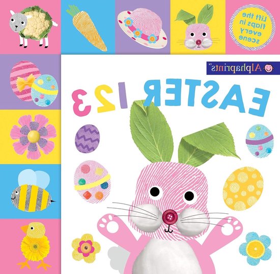 Alphaprints: Easter 123: Lift the Flaps in Every Scene van Merkloos