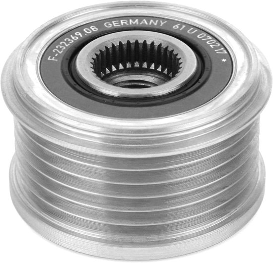 Alternator koppelingsspoel vervanging, geschikt voor F-232369, 1007206207, 207CC en 307406, gietijzeren constructie voor optimale prestaties