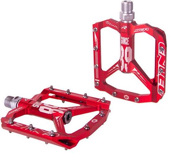 Aluminium Fietspedaal Cnc Mtb-pedalen Voor All Mountain Xcamfr Rood van Xcamfr