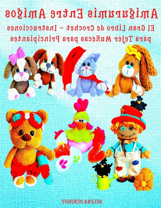 Amigurumi Crochet Boek - Haakpatronen Poppen - Beginners Leren Haken - Stap-voor-stap Instructies - 22 x 28 cm - Full color van Merkloos