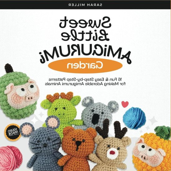 Amigurumi Haakpatronen - Gehaakte Dieren - Hobby Projecten - 16 Patronen - 73 Pagina's - Full Color van Merkloos