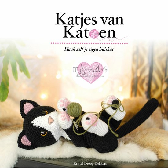 Amigurumi katjes haken van katoen: 12 schattige patronen voor huiskatten van Merkloos