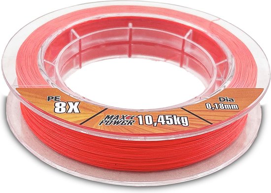 Anaconda Lijn Braid Spod`n Rock Orange 0.18 van Merkloos