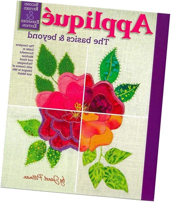 Applique Boek - Naai Technieken - Creatief Hobbyen - Stap-voor-stap Instructies - 144 Pagina's - Full Color