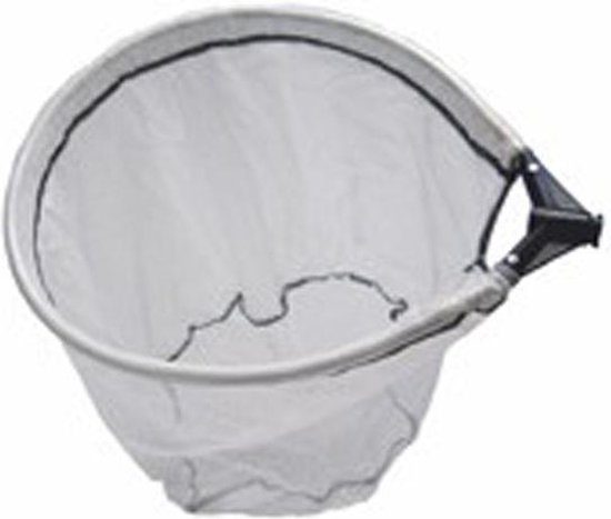 Aquaforte Ovaal schepnet 33(B) x 40(L) cm fijnmazig zwart van Merkloos