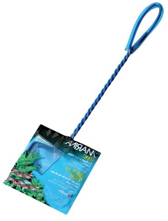 Aquarium Schepnet - Visnet Handnet - Vissen Vangen - Zacht Anti-Snag Gaas - 7.5 cm - Groen