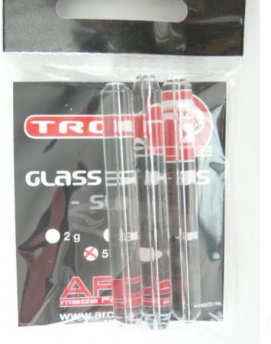 Arca - hengel-dobbers- Troutzone Glass Sinkers 3g van Arca