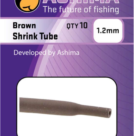 Ashima Shrink Tube - Kleur: Black,Maat: 1.2mm van ASH