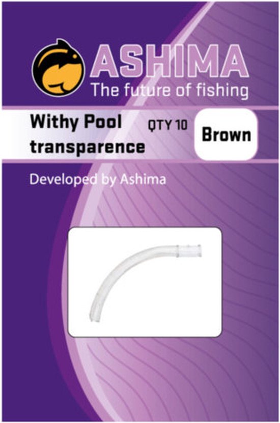 Ashima Withy Pool Transparence (10 pcs) - Kleur : Brown van ASH