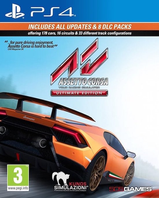 Assetto Corsa - PS4 van Kunos Simulazioni