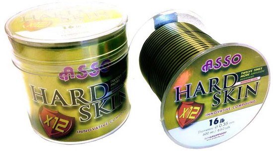 Asso Hard Skin 600 M Monofilament Veelkleurig 0.280 mm van Asso