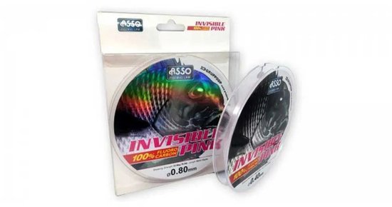 Asso Invisible 30 M Flurocarbon Transparant 0.300 mm