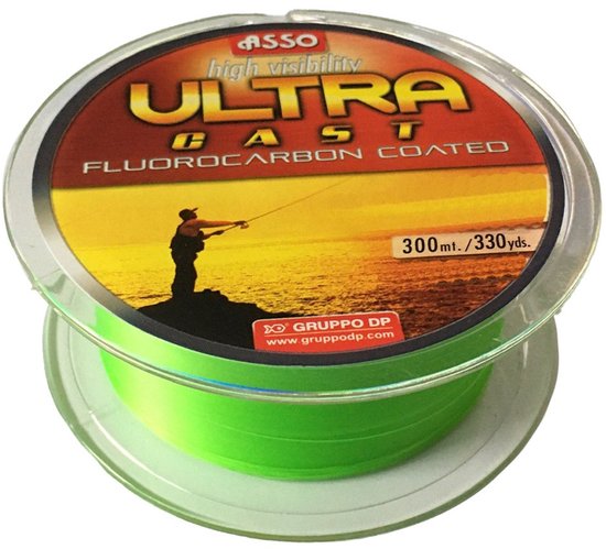 Asso Ultra Cast Paralelo 300 M Monofilament Goud 0.360 mm