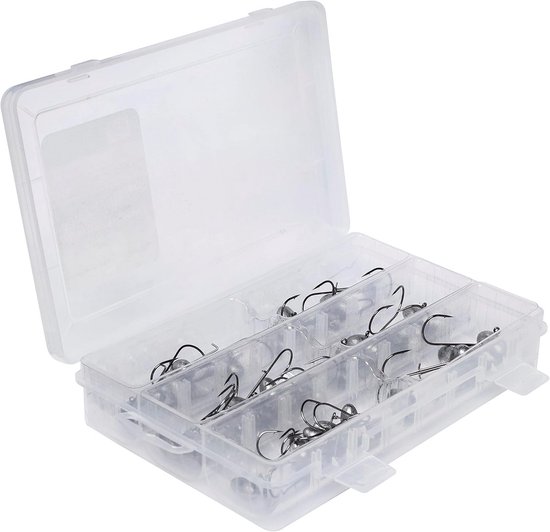 Assortiment Jigkoppen voor Kunstaas - Diverse Gewichten