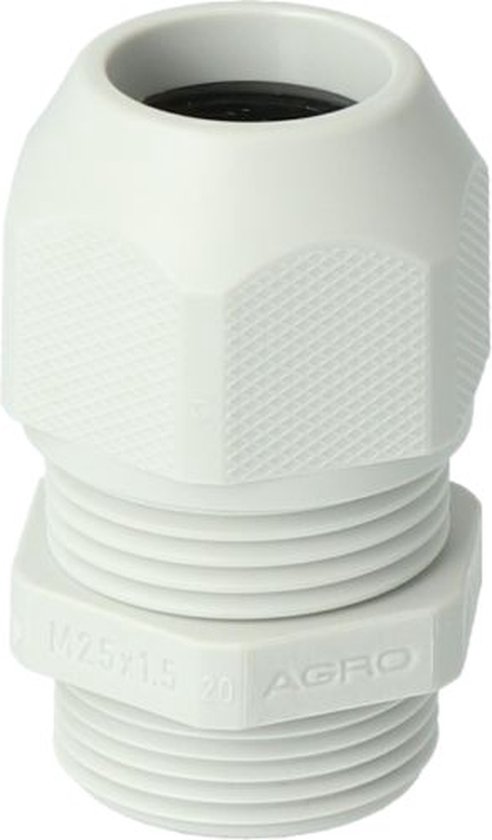 Attema wartel M25 lichtgrijs voor kabeldozen AK1 en AK2 van ATTEMA