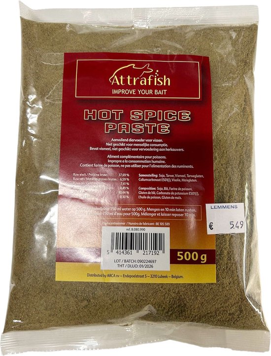 Attrafish - 2024 Paste 500gr - Attrafish