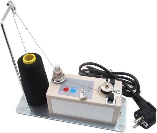 Automatische Spoelwinder en Draadstand voor 1/4" (6mm) Spoelen - 220V, Efficiënt en Gebruiksvriendelijk van Merkloos