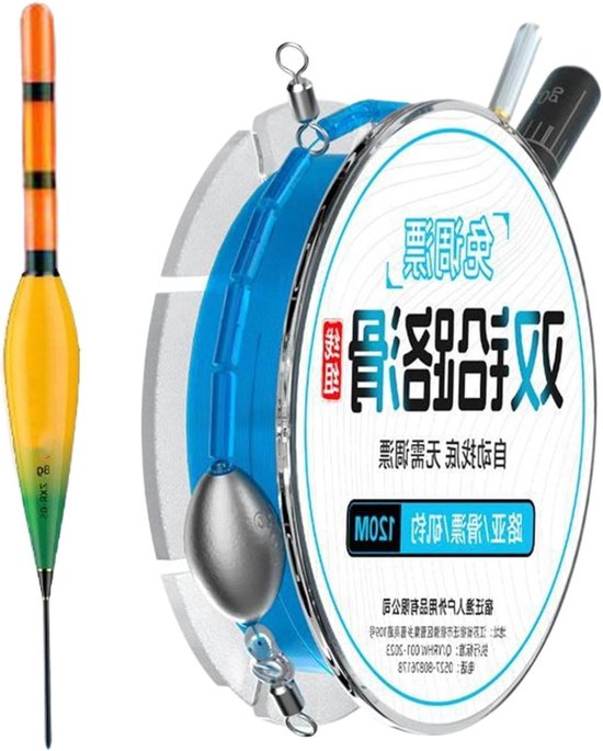 Automatische Vis Dobber - Dobber Vislijn Set - Vissen Verbeteren - Automatische Diepte Vinder - 17.3 cm - Enkel Attribuut