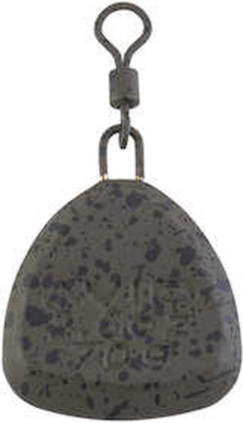 Avid Carp Outline Flat Pear Swivel Lead - Maat : 2.5oz - 70g van Avid