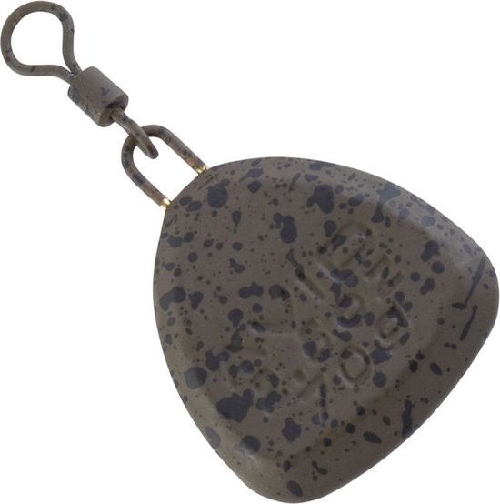 Avid Carp Outline Flat Pear Swivel Lead - Maat : 4oz - 113g van AVID