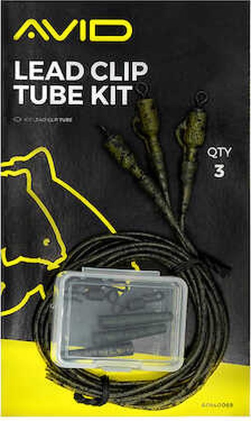 Avid Carp Outline Lead Clip Tube Kit (3 pcs) van Avid