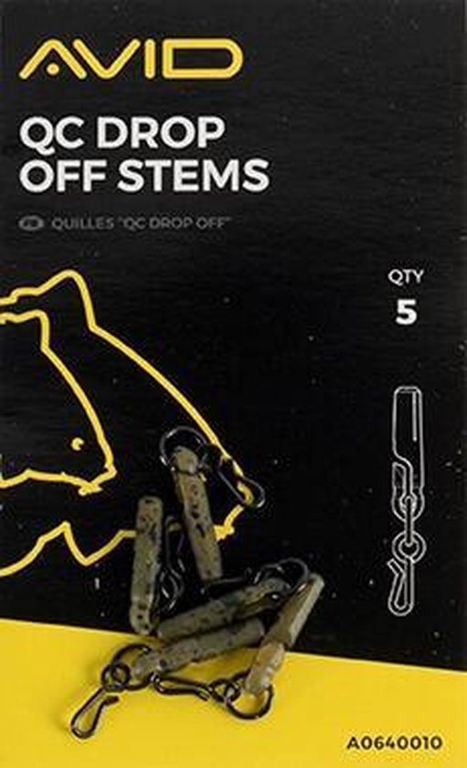 Avid Carp Outline Quick Change Drop Off Stems van AVID