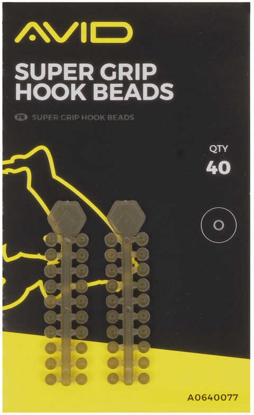 Avid Carp Super Grip Hook Beads (40 pcs) van Avid