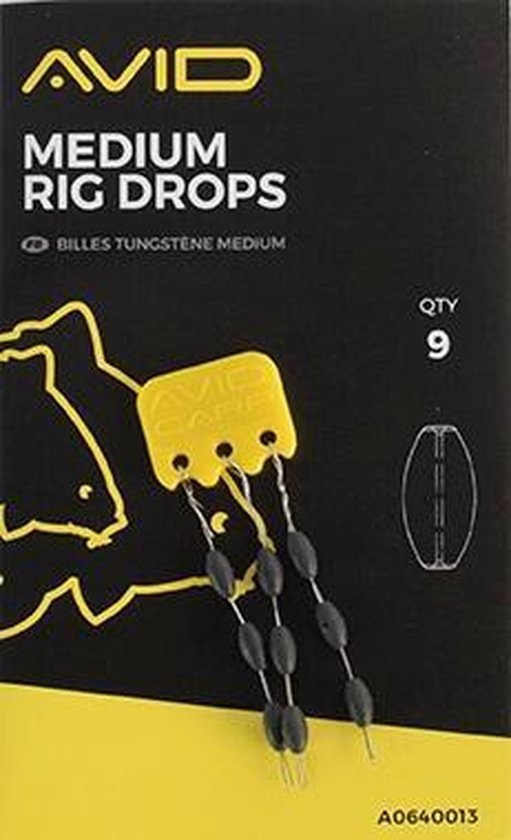 Avid Carp Terminal Tackle Medium Rig Drops van Avid