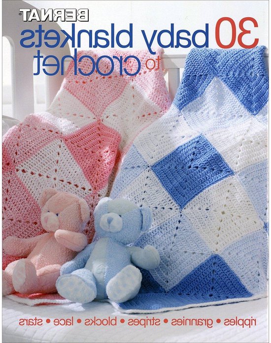 Baby Dekens Haken - Babydekens Breien - Babykamer Inrichten - 30 Patronen - 21.59 x 27.31 cm - Niet gespecificeerd van Merkloos