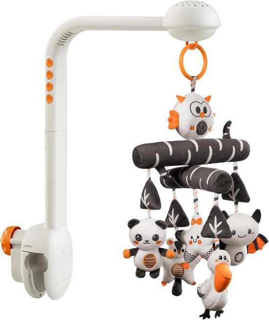 Babybed Mobiel Speelgoed Met Muziek, 3 In 1 Babybeetjes Voor Krijg Met Projectielicht, Rotatie, Muziek Speelklok, Roteerbare En Verwijderbare Grip Speelgoedaccessoires Speelgoed Vanaf 0 2 3 6 9
