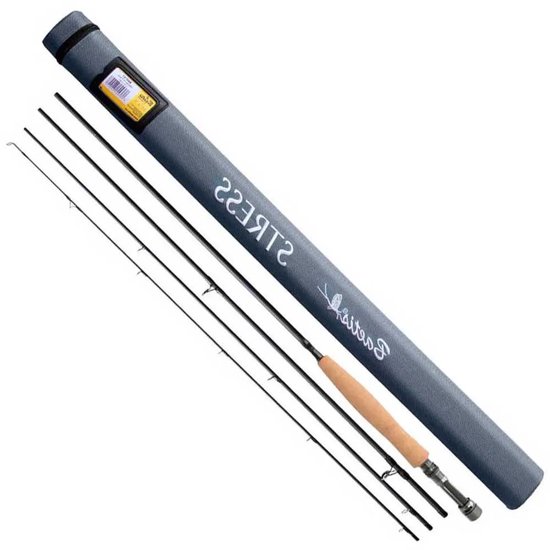Baetis Stress Vliegvishengel Zwart 3.05 m / Line 3