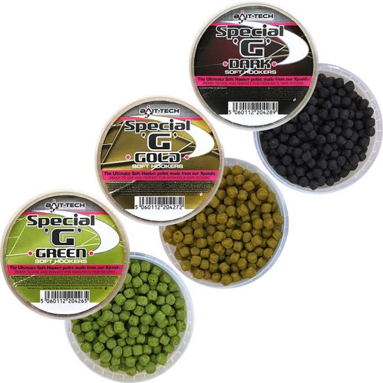 Bait Tech Carp & Coarse Soft Hook Pellets 6mm 6mm Strawberry