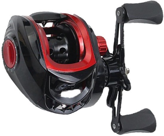 Baitcasting-molen Ultralicht 9,9 Oz - Metalen Vismolen - 7,2:1 Overbrengingsverhouding - 8 Kg Remkracht - Voor Zoutwater/Zoetwater - IJsvisserij