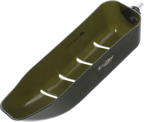 Baiting Spoon | Kunstaaslepel | Groot met gaatjes | Mikado | Carp accessories | Karpervissen | Territory | Voeren van Groundbait en Particles van Mikado