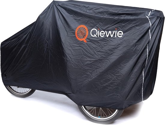 Bakfietshoes Superior 420D Zwart - Geschikt voor de Babboe Big bakfiets - Qiewie van Bakfiets