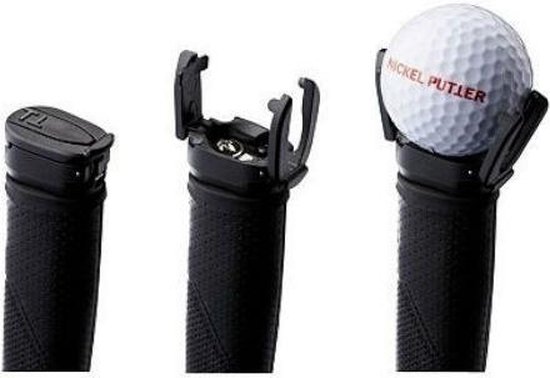 Ball pickup with metal screw van Tourna