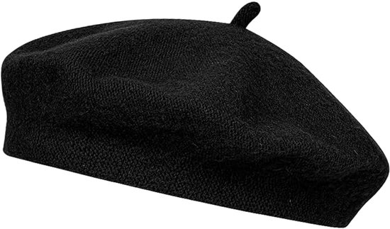 baret van gemengd weefsel voor mannen en vrouwen, vintage Franse muts, winter- en herfstmuts voor dames, klassieke effen baret