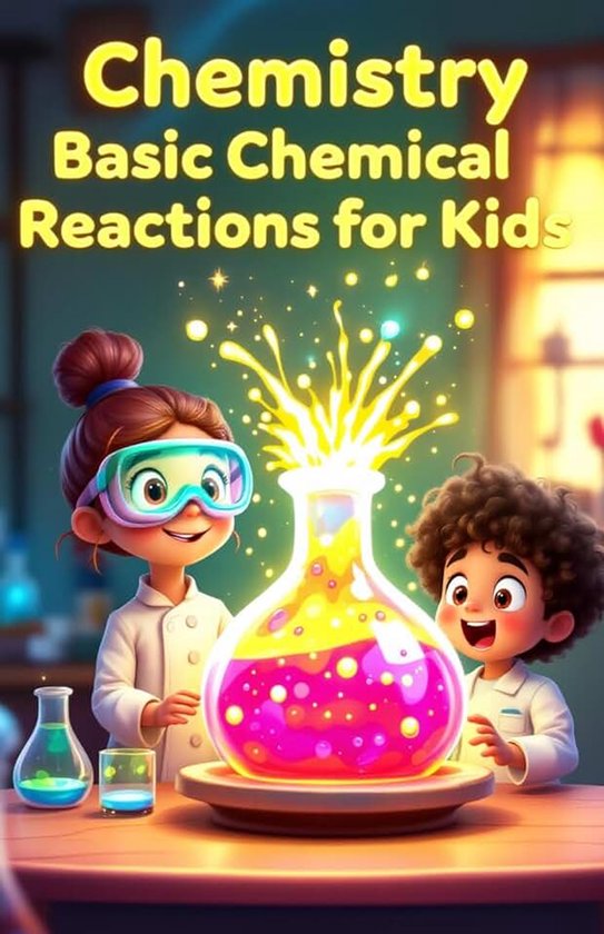 Basic Chemical Reactions for Kids: A Fun Illustrated Guide to Combustion Oxidation Polymers Batteries and How Reactions Shape Our World