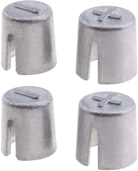 Batterij Terminal Converter - Zwart - Lood met Zuurbestendigheid - Voor Boot en RV