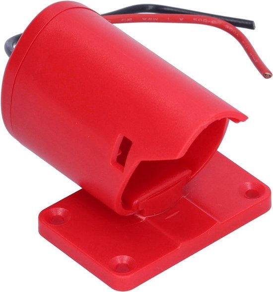Batterijadapter voor M12 - Stroomconnector - Zwart - Montage-adapters - Omzetter - Geschikt voor M12 - Zwart M12 Batterijadapter, Montage-adapters Batterijmontageadapter Stroomconnector Omzetter Voor M12 DIY 2-draads uitgang