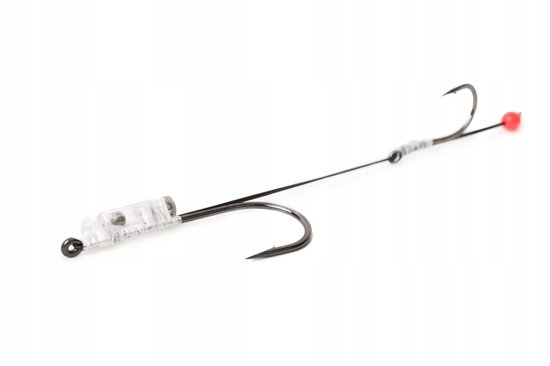 Bauer Pike Rig Wiggle Tail met Rattle - Kant-en-klaar voor Snoek