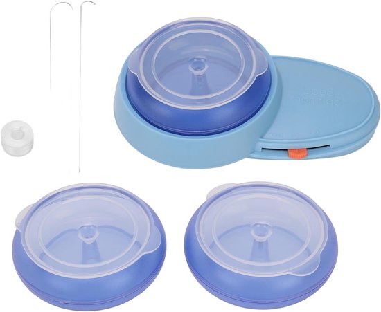 Bead Spinner voor het Laden van Kralen, Inclusief 2 Grote Ogen Gebogen Naalden, Batterij Aangedreven Kralen Loom Kit voor Zelfgemaakte Armbanden en Sieraden maken van Merkloos
