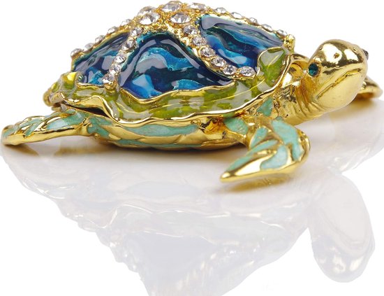 beeldje scharnierende snuisterij doos decoratieve sieraden dozen met zee ster figuur