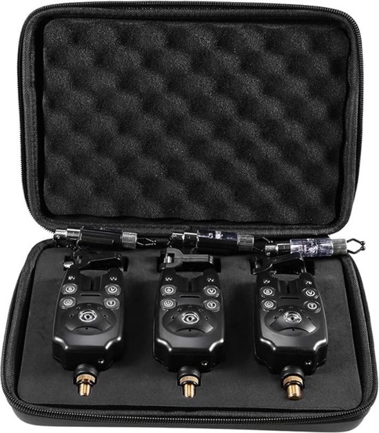 Beetverklikker set 3 stuks - Beetmelders - Beetmelders met ontvanger - Instelbaar volume en gevoeligheid