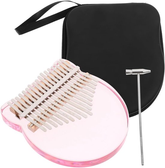 Beginners Met 17 Tone Miniature Thumb Piano Handheld Finger Piano Voor Jongens En Meisjes